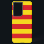 Samsung Galaxy S21 Ultra Coque avec drapeau de Cat<br><div class="desc">Ajoutez une touche de fierté catalane à votre quotidien grâce à notre coque exclusif Samsung Galaxy S21 Ultra, avec le drapeau de la Catalogne ! Conçu avec une attention minutieuse aux détails, ce boîtier téléphonique est plus qu’un simple élément fonctionnel, c’est une célébration du patrimoine et de la fierté culturelle...</div>