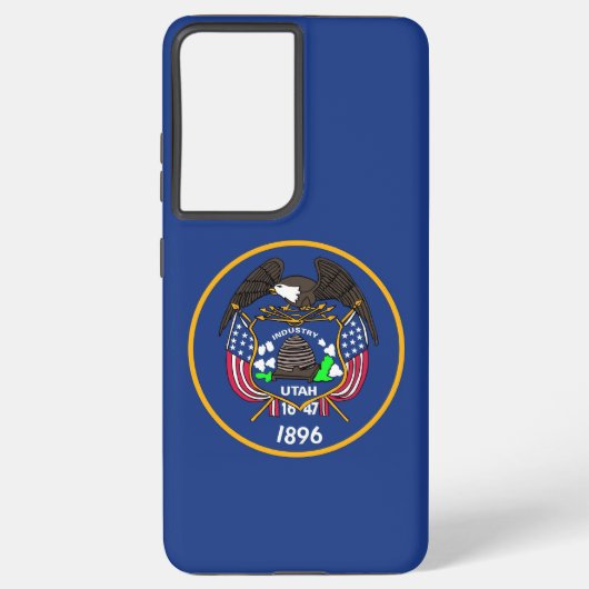 Samsung Galaxy S21 Ultra Coque avec drapeau de l'U (Verso)