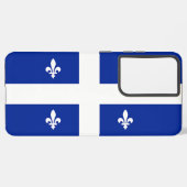 Samsung Galaxy S21 Ultra Coque avec drapeau du Qué (Côté gauche)