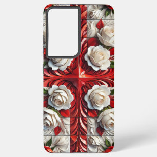 Samsung Galaxy S21 Ultra Coque Rose anglais