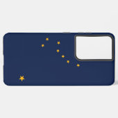 Samsung Galaxy S21 Ultra Hoesje Flag Alaska, VS (Linkerkant)