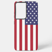 Samsung Galaxy S21 Ultra Hoesje Flag van de VS