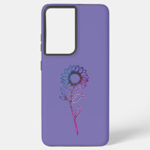 Samsung Galaxy S21 Ultra hoesje Flower Design Styl