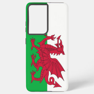 Samsung Galaxy S21 Ultra Hoesje met vlag van Wales