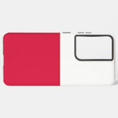 Samsung Galaxy S21 Ultra Hoesje Poolse vlag (Linkerkant)