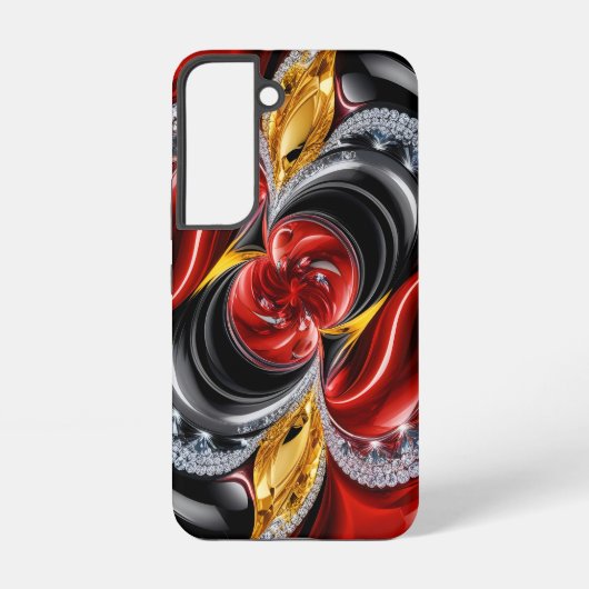 Samsung Galaxy S22 Coque avec couleurs allemandes (Verso)