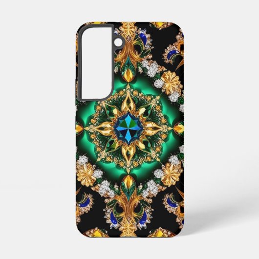 Samsung Galaxy S22 Coque avec couleurs brésilienne (Verso)