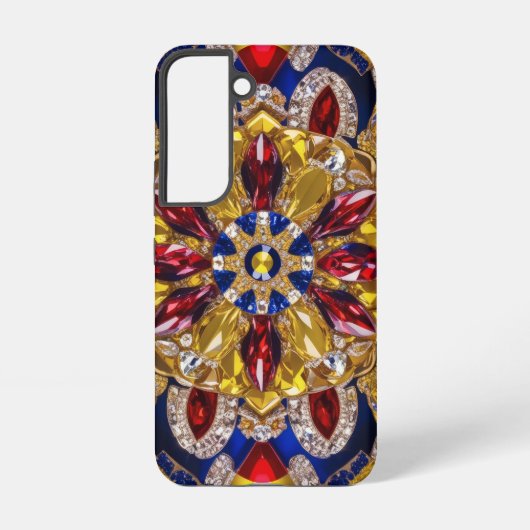 Samsung Galaxy S22 Coque avec couleurs Colombie (Verso)