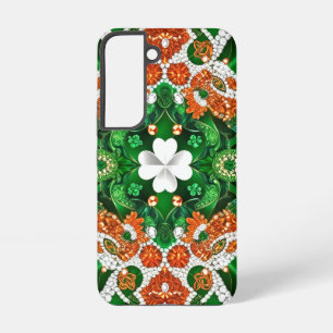 Samsung Galaxy S22 Coque avec couleurs irlandaises