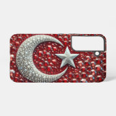 Samsung Galaxy S22 Coque avec couleurs turques (Verso Horizontal)