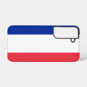 Samsung Galaxy S22 Coque Drapeau de France (Verso Horizontal)