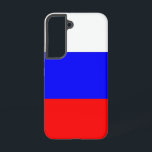Samsung Galaxy S22 Coque Drapeau de la Russie<br><div class="desc">Elégant et élégant Samsung Galaxy S22 Coque avec drapeau de la Russie. Ce produit est personnalisable.</div>