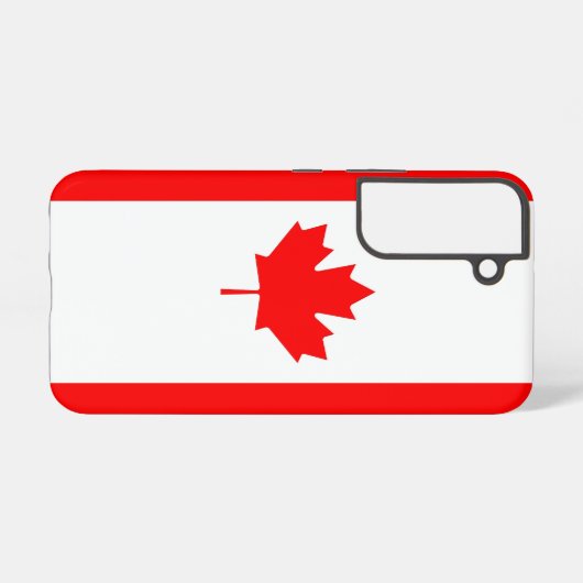 Samsung Galaxy S22 Coque Drapeau du Canada (Verso Horizontal)