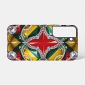 Samsung Galaxy S22 Hoesje met kleuren van Los Ange (Achterkant horizontaal)