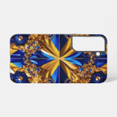 Samsung Galaxy S22 Hoesje met Zweedse kleuren (Achterkant horizontaal)