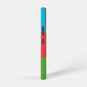 Samsung Galaxy S22 Hoesje Vlag van Azerbeidzjan (Rechterkant)