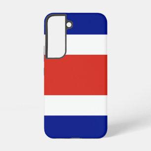Samsung Galaxy S22 Hoesje Vlag van Costa Rica