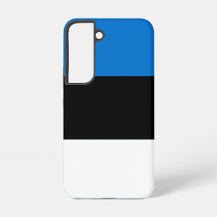 Samsung Galaxy S22 Hoesje Vlag van Estland