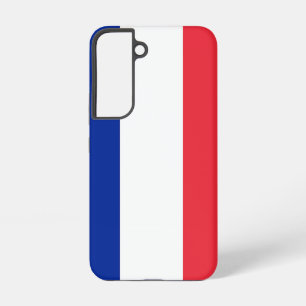 Samsung Galaxy S22 Hoesje Vlag van Frankrijk