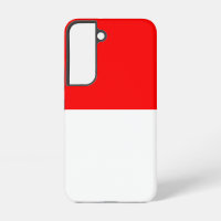 Samsung Galaxy S22 Hoesje Vlag van Indonesië