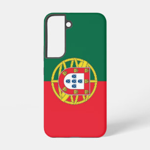 Samsung Galaxy S22 Hoesje Vlag van Portugal
