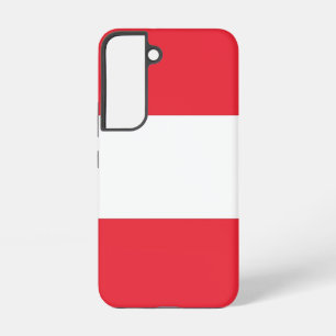 Samsung Galaxy S22 Hoesjes Vlag van Oostenrijk Hoesje