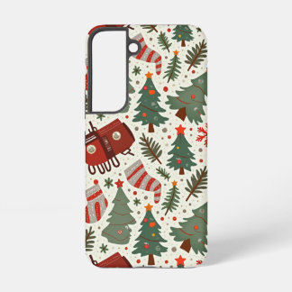 Samsung Galaxy S22 Kerstmis Hoes Hoesje