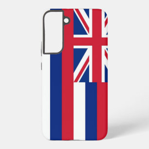 Samsung Galaxy S22 Plus Case Flag of Hawaii Samsung Galaxy Hoesje