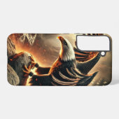 Samsung Galaxy S22 Plus Coque Aigle Américain (Verso Horizontal)