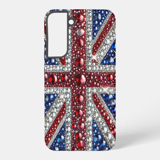 Samsung Galaxy S22 Plus Coque Couleurs britannique (Verso)
