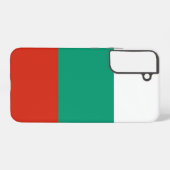 Samsung Galaxy S22 Plus Coque Drapeau de Bulgarie (Verso Horizontal)