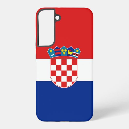 Samsung Galaxy S22 Plus Coque Drapeau de Croatie (Verso)