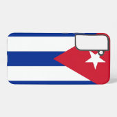 Samsung Galaxy S22 Plus Coque Drapeau de Cuba (Verso Horizontal)