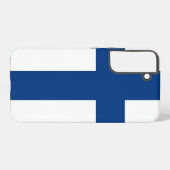 Samsung Galaxy S22 Plus Coque Drapeau de Finlande (Verso Horizontal)