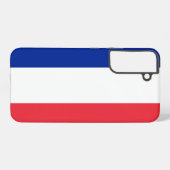 Samsung Galaxy S22 Plus Coque Drapeau de France (Verso Horizontal)