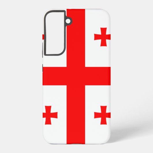 Samsung Galaxy S22 Plus Coque Drapeau de Géorgie (Verso)