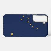 Samsung Galaxy S22 Plus Coque Drapeau de l'Alaska, (Verso Horizontal)