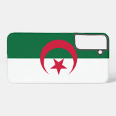 Samsung Galaxy S22 Plus Coque Drapeau de l'Algérie (Verso Horizontal)