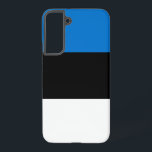 Samsung Galaxy S22 Plus Coque Drapeau de l'Estonie<br><div class="desc">Montrez votre fierté nationale tout en protégeant votre appareil avec ce Samsung Galaxy S22 Plus Coque avec le drapeau frappant de l'Estonie. Le design épuré et audacieux met en valeur le tricolore estonien emblématique - bleu, noir et blanc - qui symbolise le ciel, le sol et la poursuite de la...</div>