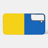 Samsung Galaxy S22 Plus Coque Drapeau de l'Ukraine (Verso Horizontal)