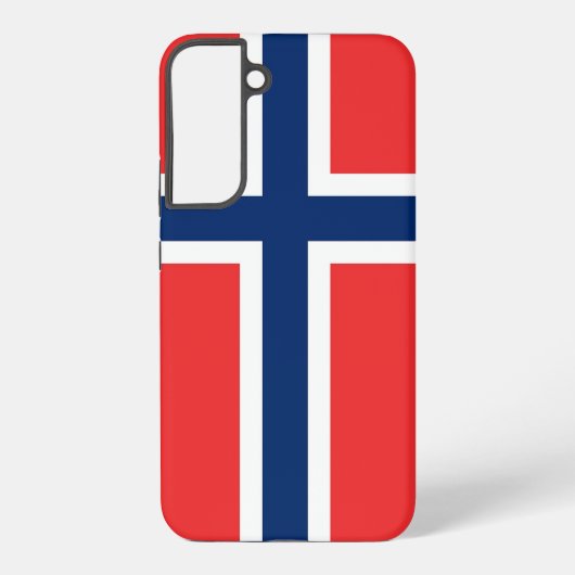 Samsung Galaxy S22 Plus Coque Drapeau de Norvège (Verso)
