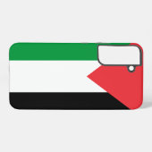 Samsung Galaxy S22 Plus Coque Drapeau de Palestine (Verso Horizontal)
