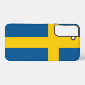 Samsung Galaxy S22 Plus Coque Drapeau de Suède (Verso Horizontal)