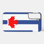 Samsung Galaxy S22 Plus Coque Drapeau de Toronto (Verso Horizontal)