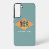 Samsung Galaxy S22 Plus Coque Drapeau du Delaware (Verso)