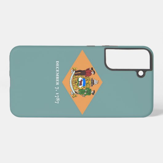 Samsung Galaxy S22 Plus Coque Drapeau du Delaware (Verso Horizontal)