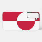 Samsung Galaxy S22 Plus Coque Drapeau du Groenland (Verso Horizontal)