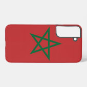 Samsung Galaxy S22 Plus Coque Drapeau du Maroc (Verso Horizontal)