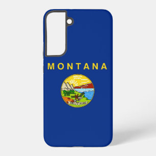 Samsung Galaxy S22 Plus Coque Drapeau du Montana