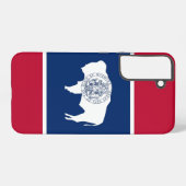 Samsung Galaxy S22 Plus Coque Drapeau du Wyoming (Verso Horizontal)